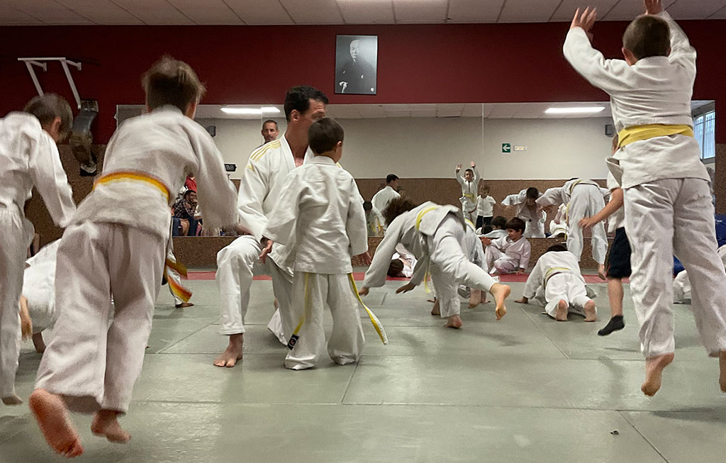 caídas al suelo judo