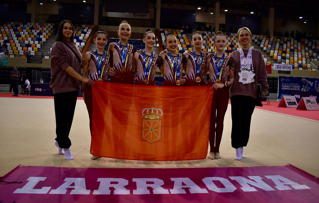 Equipo de gimnasia rítmica de Larraona