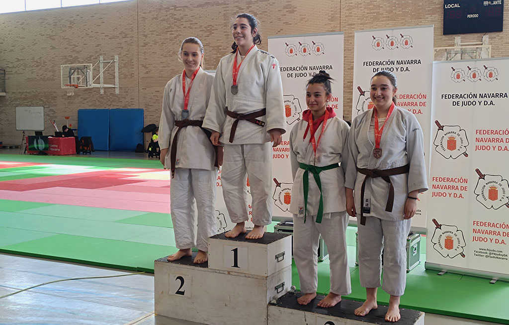 Premios Judo Categoría Cadete femenino 