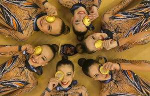 Equipo de gimnasia rítmica