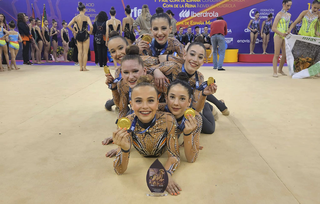 Equipo de gimnasia rítmica