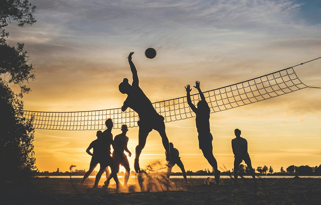 Volleyball en verano