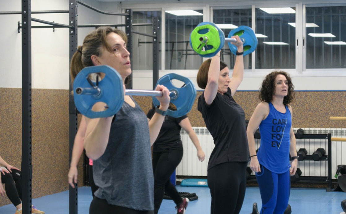 Calor en polideportivo