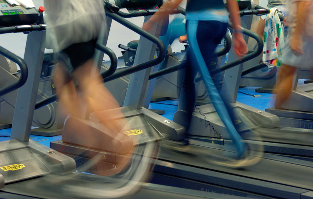 cinta de correr gimnasio