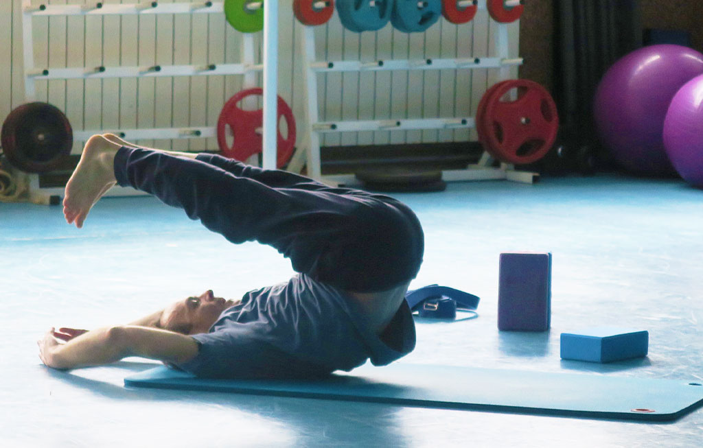 Profesora de Yoga Larraona