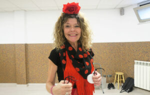 alumna de sevillanas