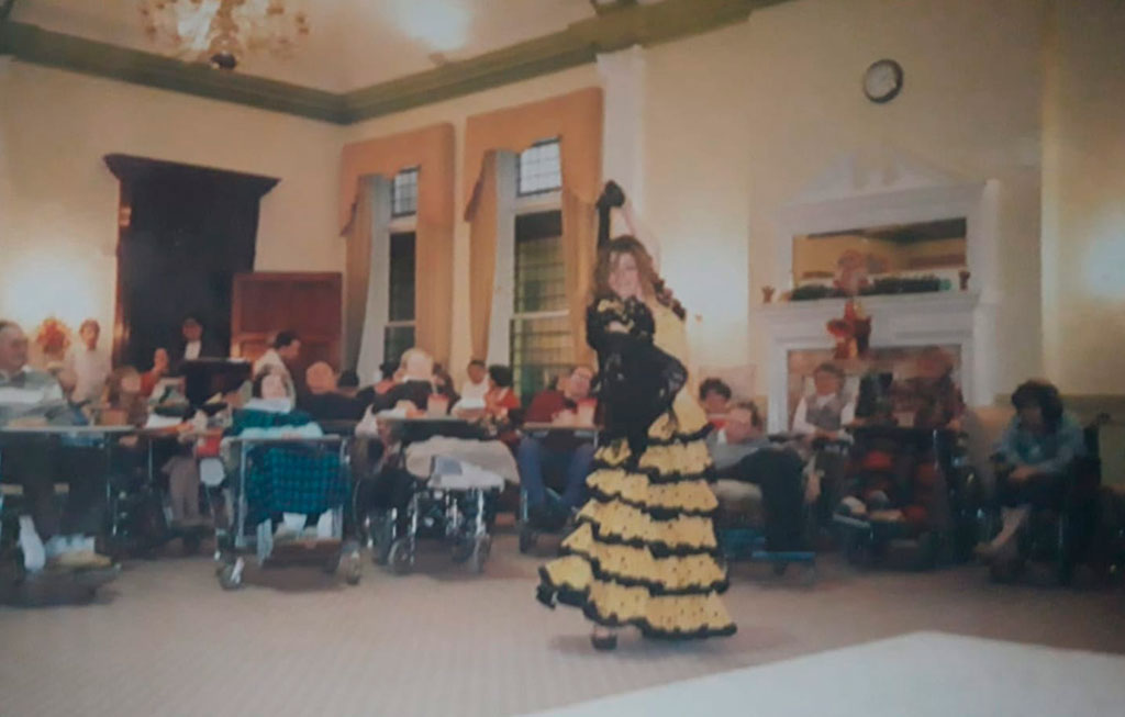 actuación de sevillanas